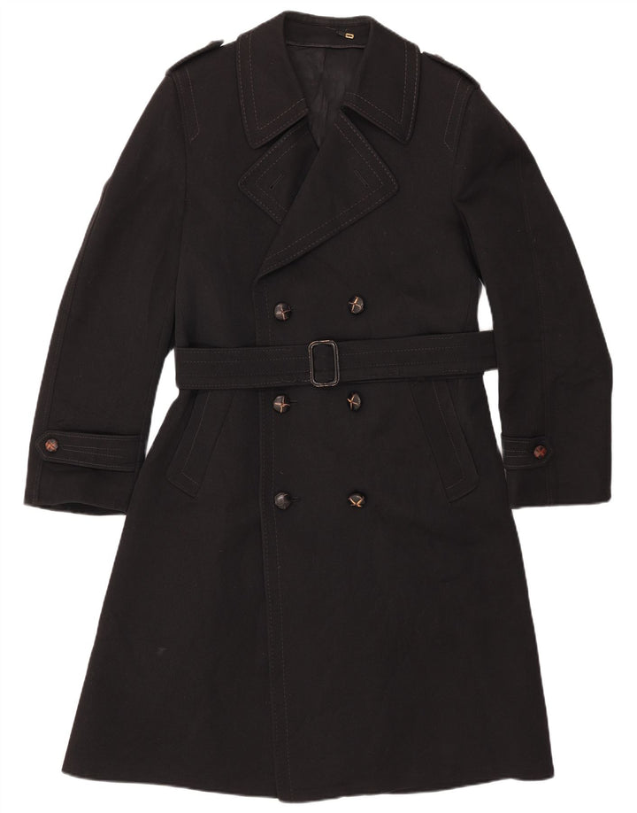 LORD Trench Homme IT 48 Laine Noir Moyen