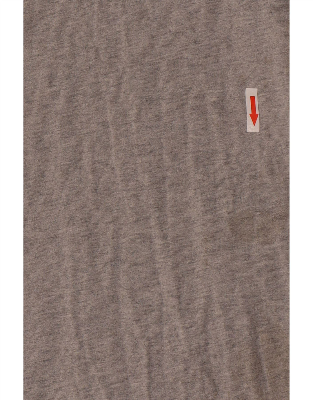 Tommy Hilfiger T-Shirt Regular Fit Graphique Homme Gris Moyen Coton