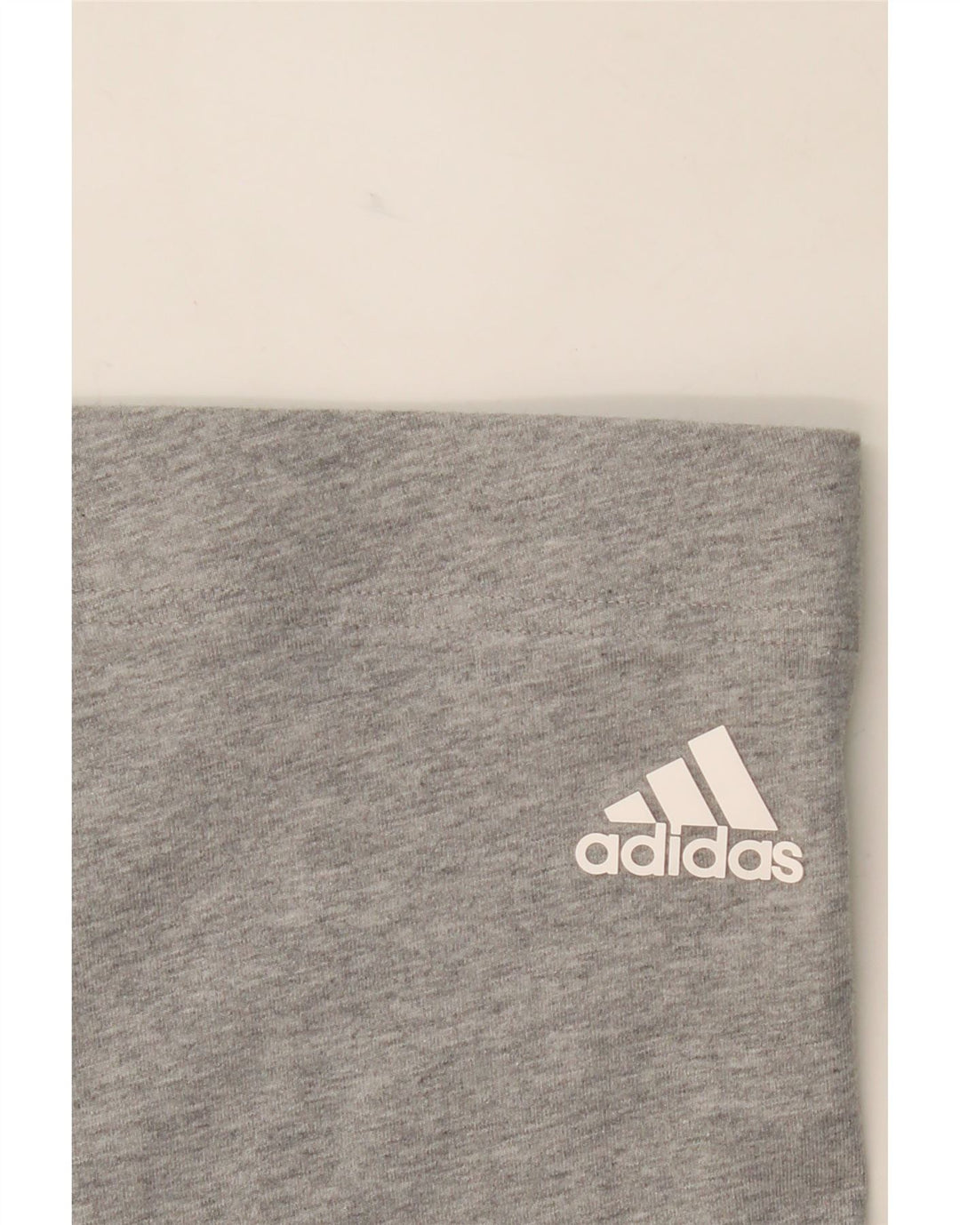 ADIDAS Womens Graphic Leggings UK 14 Medium Grey Vintage Adidas and Second-Hand Adidas from Messina Hembry 