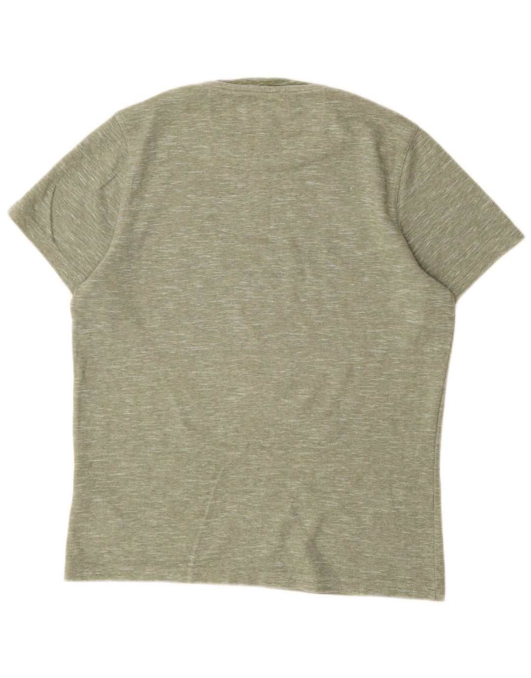 Barbour T-Shirt Homme Haut Petit Coton Moucheté Vert