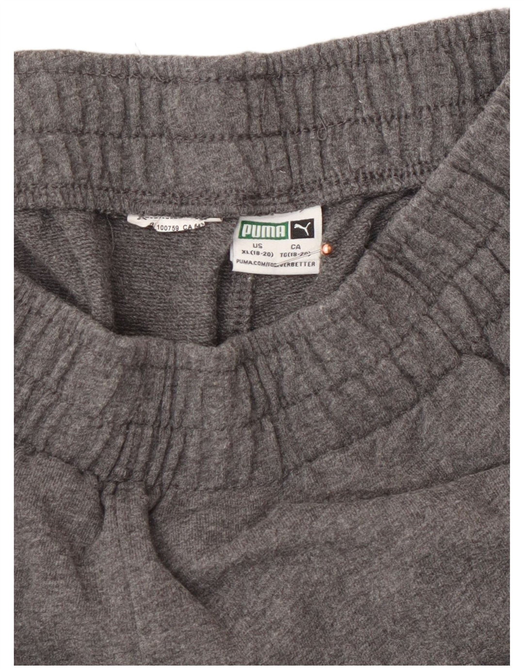 PUMA Pantalon de survêtement pour garçon 15-16 ans XL Gris