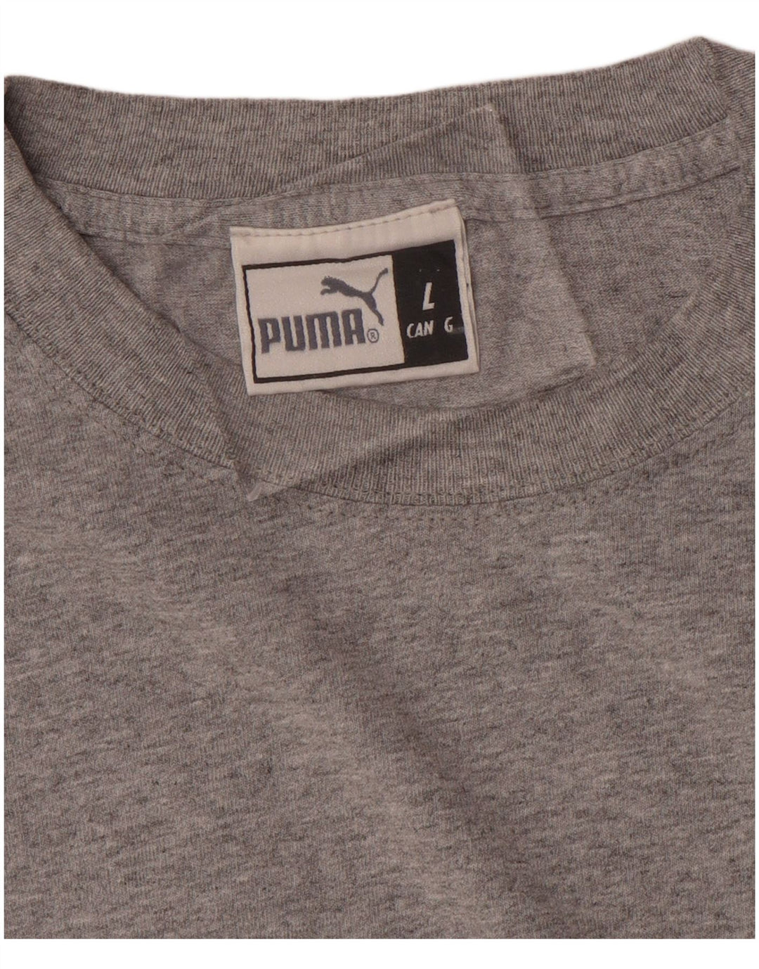 PUMA T-shirt graphique pour hommes, grand, gris