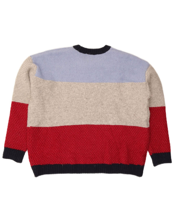 Marks & Spencer Pull ras du cou pour femme UK 16 Large Multicolore