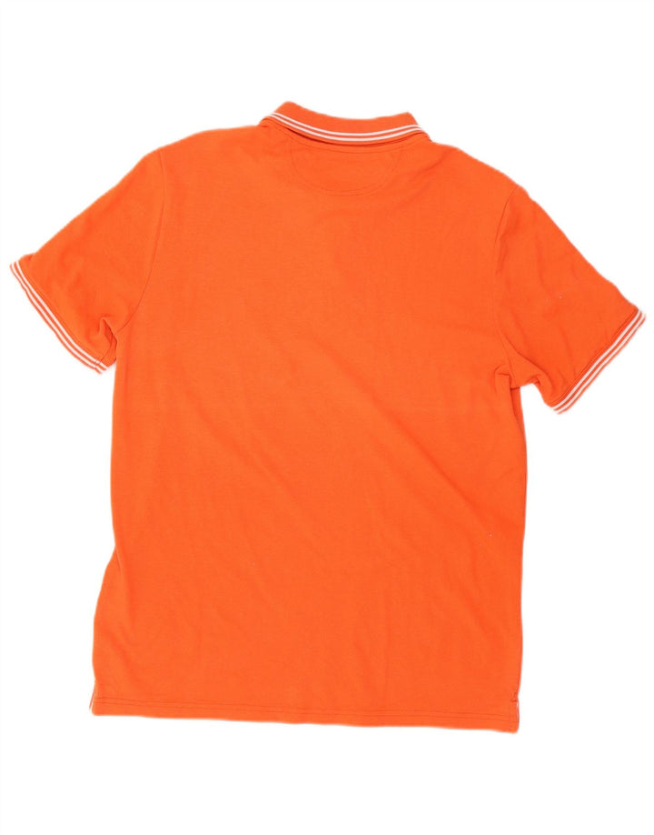 Champion Polo Easy Fit pour homme Taille L Orange
