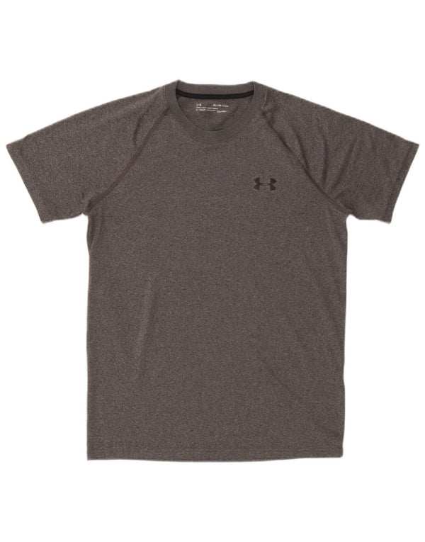 Under Armour T-Shirt Heat Gear Homme XS Gris
