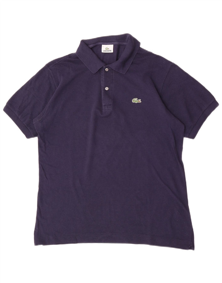 Lacoste Polo Homme Taille 4 Coton Bleu Marine Moyen