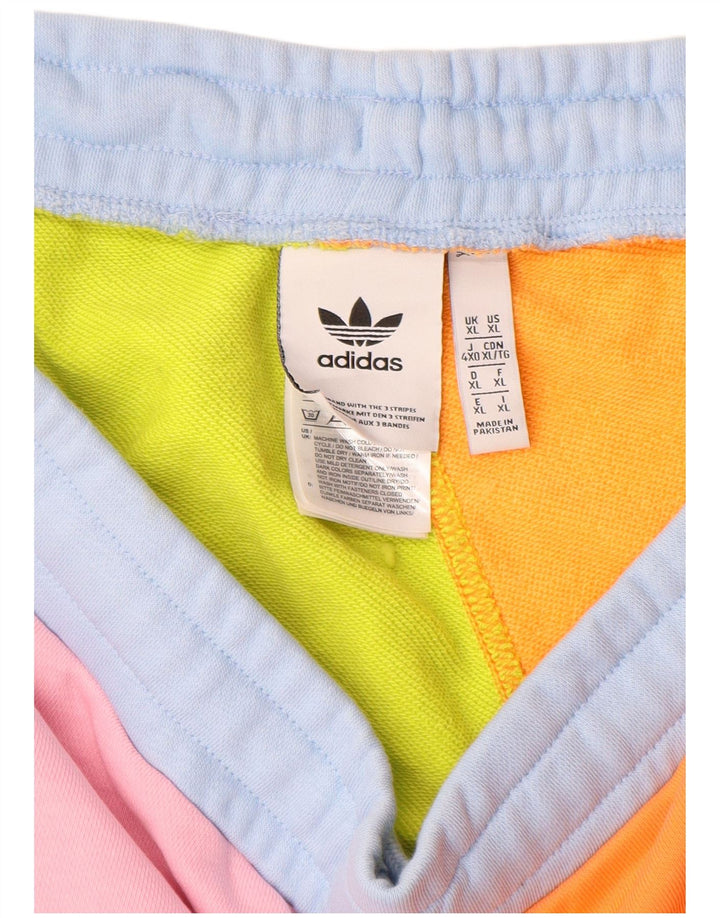 Adidas Short de sport XL en coton multicolore pour homme