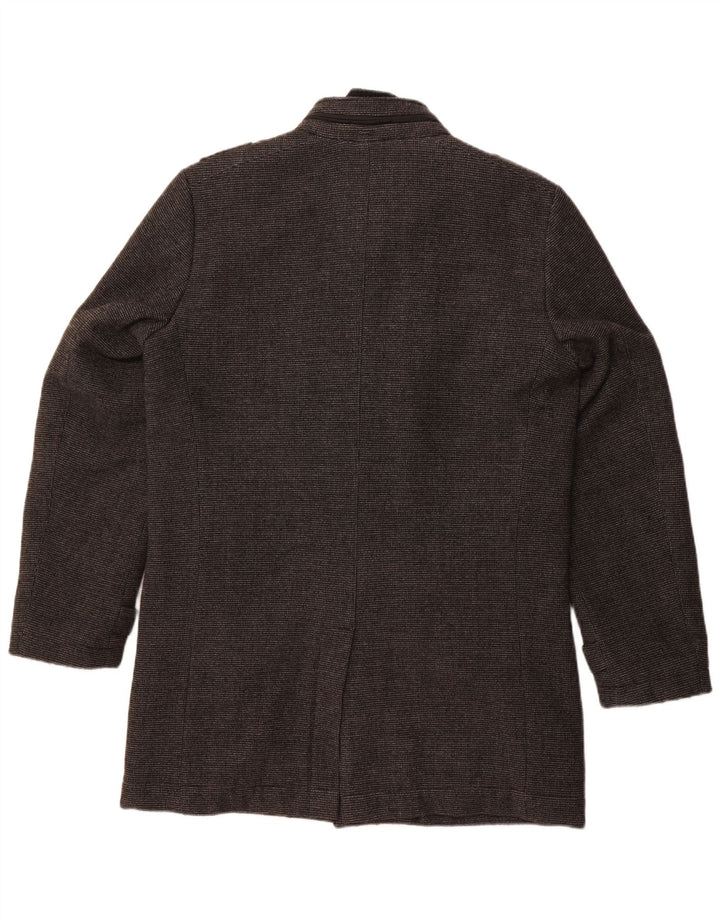 Engbers Pardessus Militaire Homme EU 50 Grand Gris Polyester