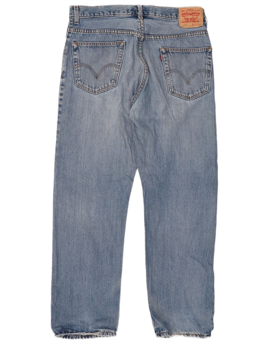 LEVI'S Jean Droit 505 Homme W36 L30 Bleu Coton