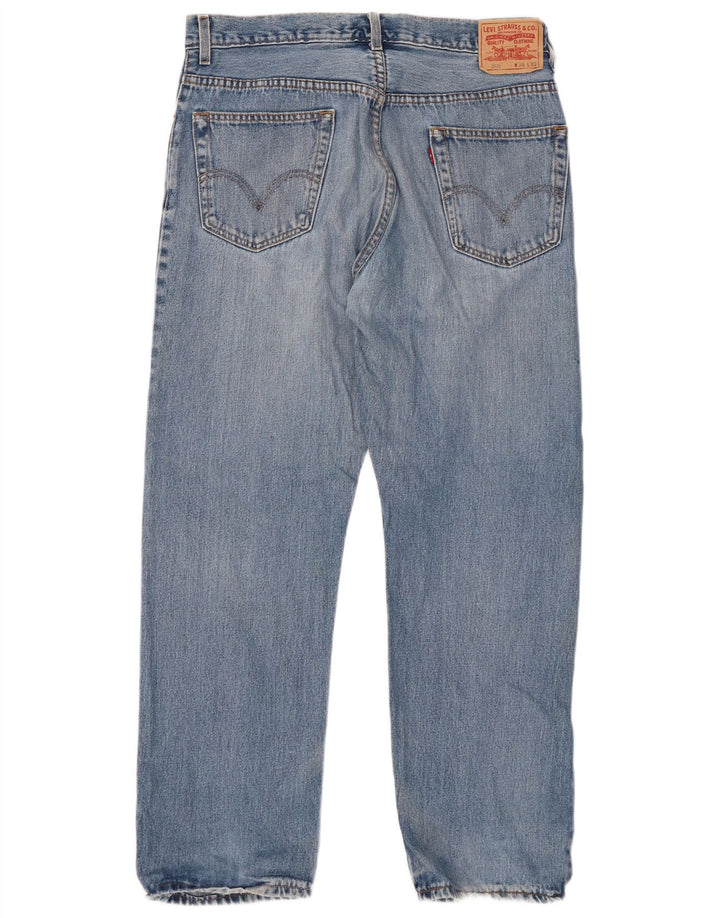 LEVI'S Jean Droit 505 Homme W36 L30 Bleu Coton
