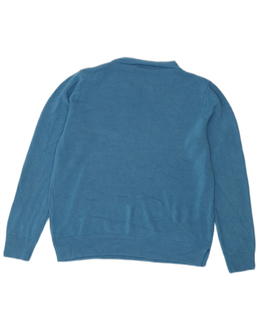 Marks & Spencer Pull col bateau pour femme UK 14 Bleu moyen