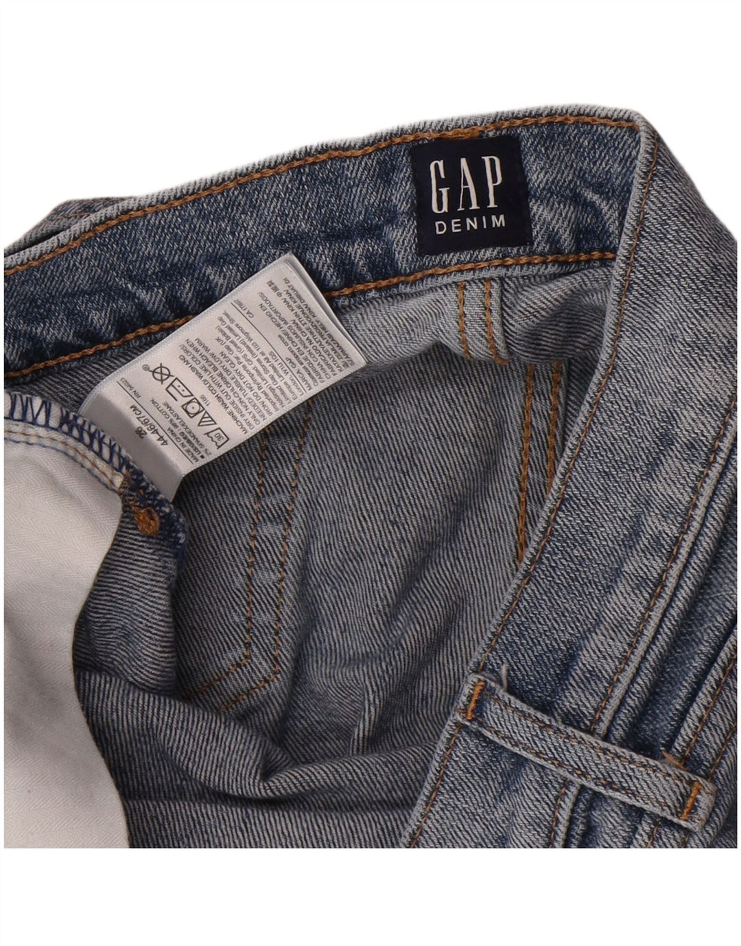Gap Jean Slim Femme W26 L27 Bleu Coton