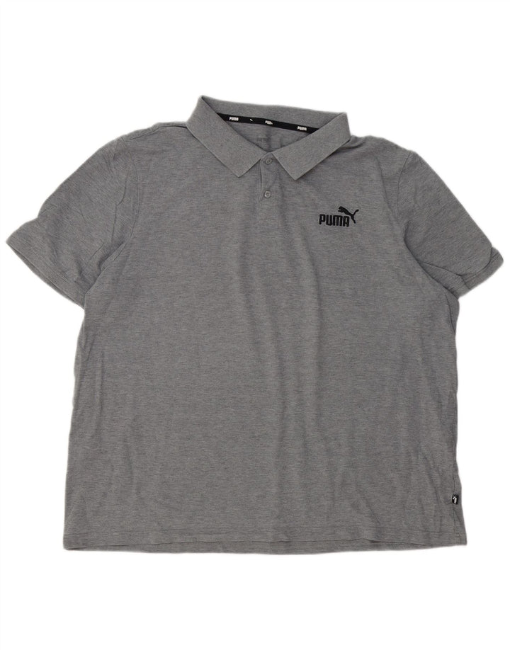 Puma Polo Homme XL Gris