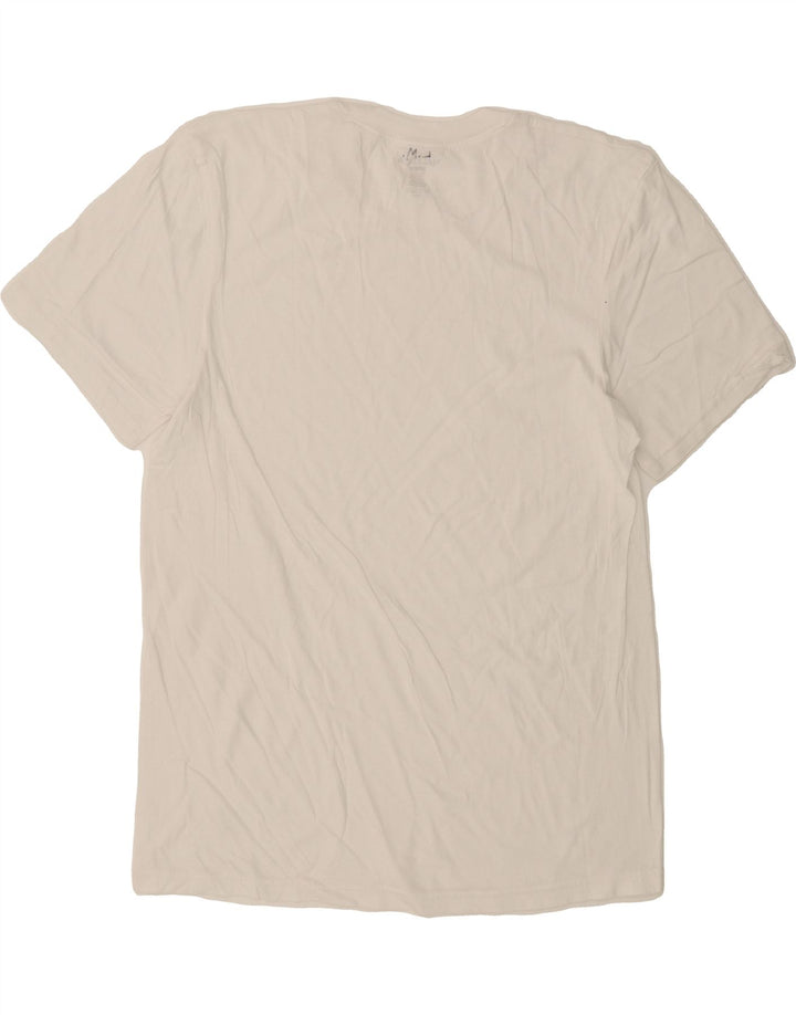 NAUTICA Mens T-Shirt Top Medium White Cotton Vintage Nautica and Second-Hand Nautica from Messina Hembry 