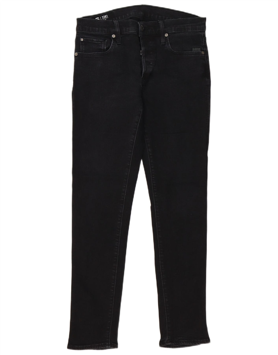 G-Star Jean Slim 3301 Homme W30 L32 Noir