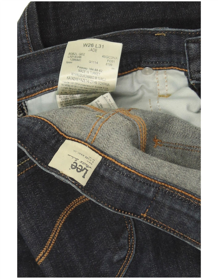 LEE Jean Slim Jade Femme W26 L31 Bleu Marine Coton