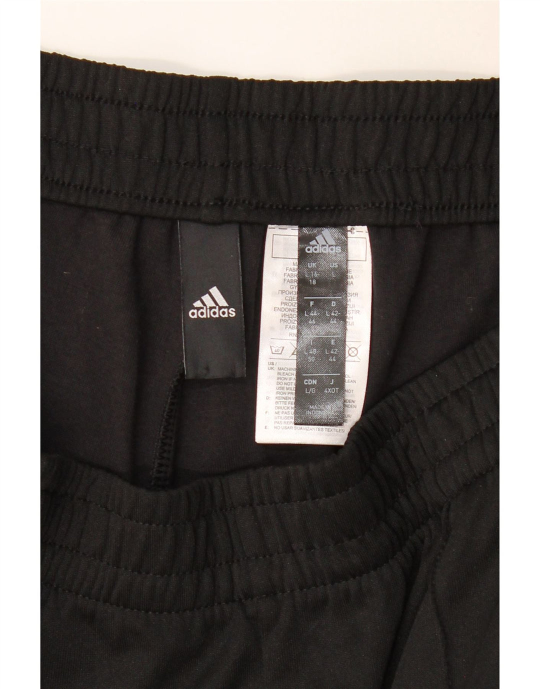 Adidas Pantalon de survêtement pour femme UK 16/18 Large Noir Polyester