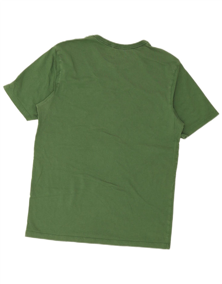 Champion T-Shirt Graphique Homme Grand Vert Coton