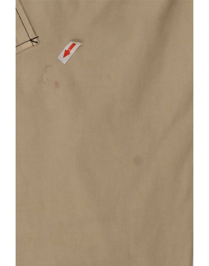 PT01 Mens Slim Fit Cargo Trousers IT 48 Medium W32 L33 Beige Cotton