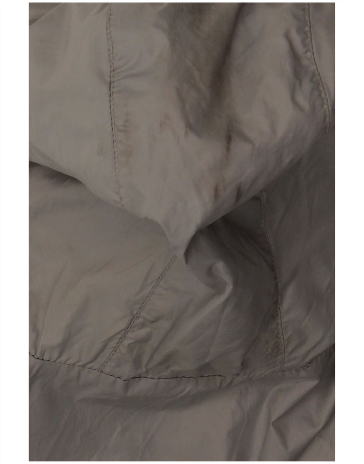 K-Way Veste de pluie réversible à capuche pour femme UK 14 Bleu marine moyen Polyamide