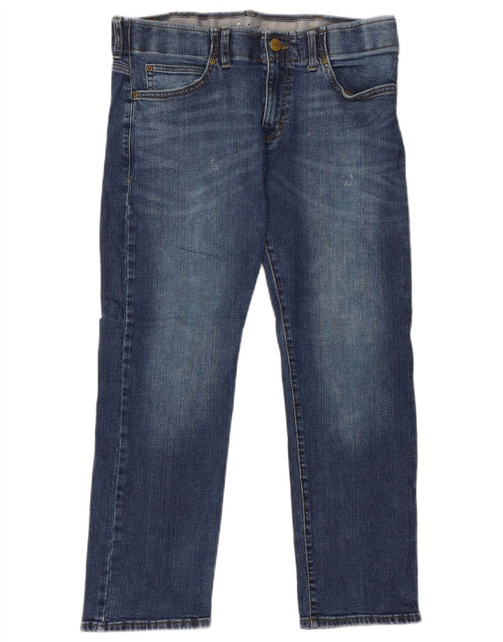 Lee Jean Droit W34 L27 Homme Bleu