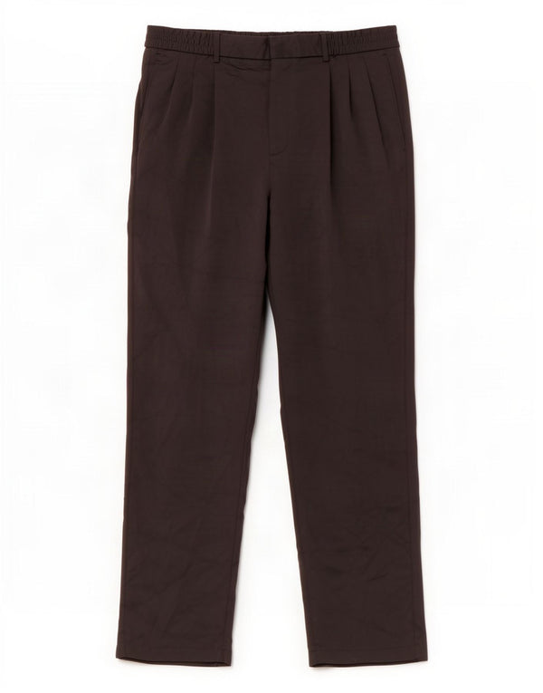 Zara Pantalon décontracté femme XL W34 L31 Noir Polyester