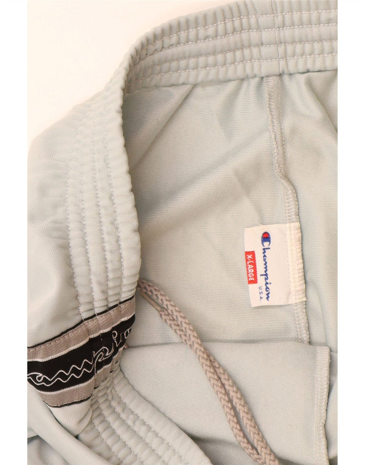 CHAMPION Pantalon de Survêtement USA Graphic Homme XL Blanc Cassé Polyester