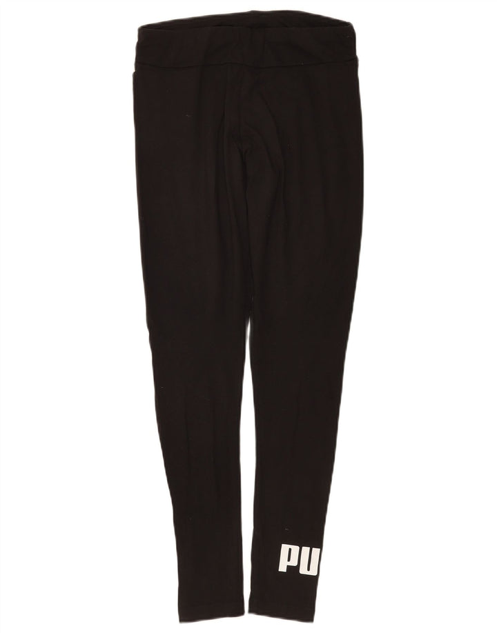 Puma Legging graphique pour femme UK 8 Small Noir Coton