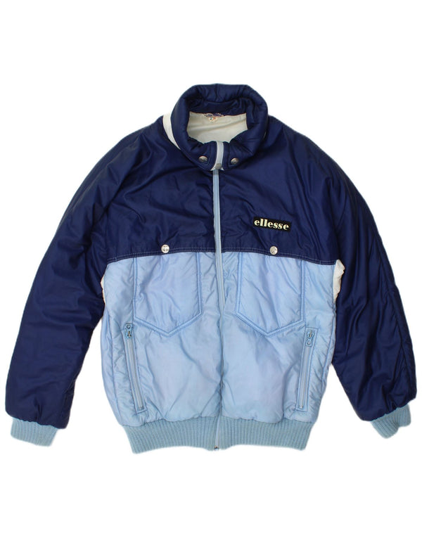 Ellesse Veste matelassée pour femme IT 44 Bleu moyen Colourblock