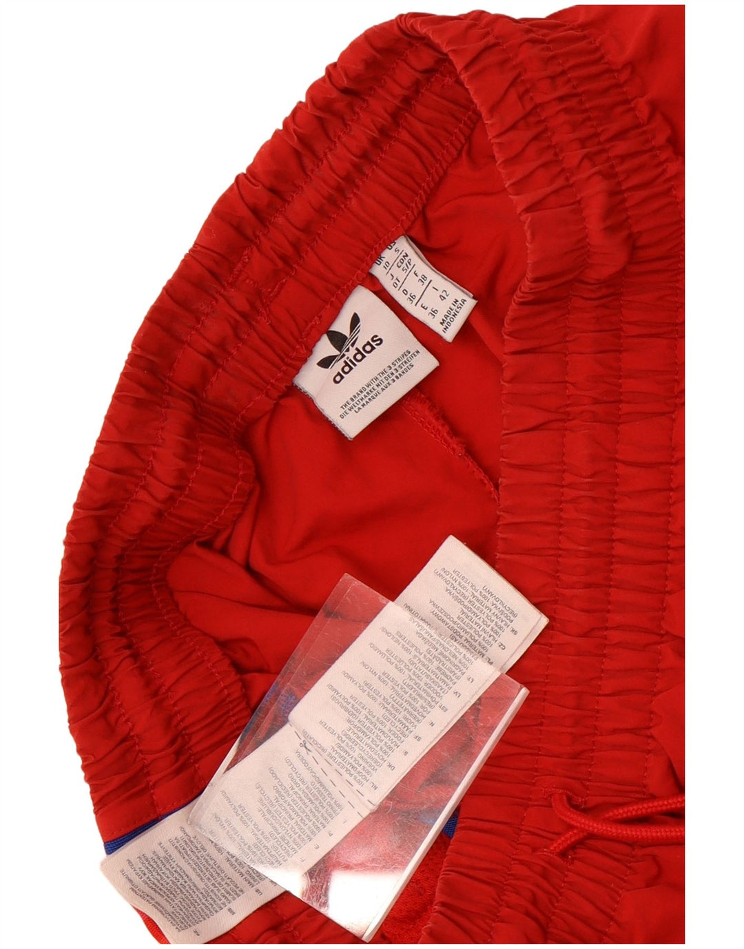 Adidas Pantalon de survêtement pour femme Joggers UK 10 Petit Rouge Polyester