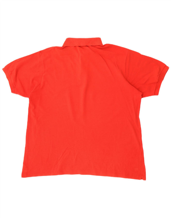 Lacoste Polo Homme Taille 7 2XL Coton Rouge