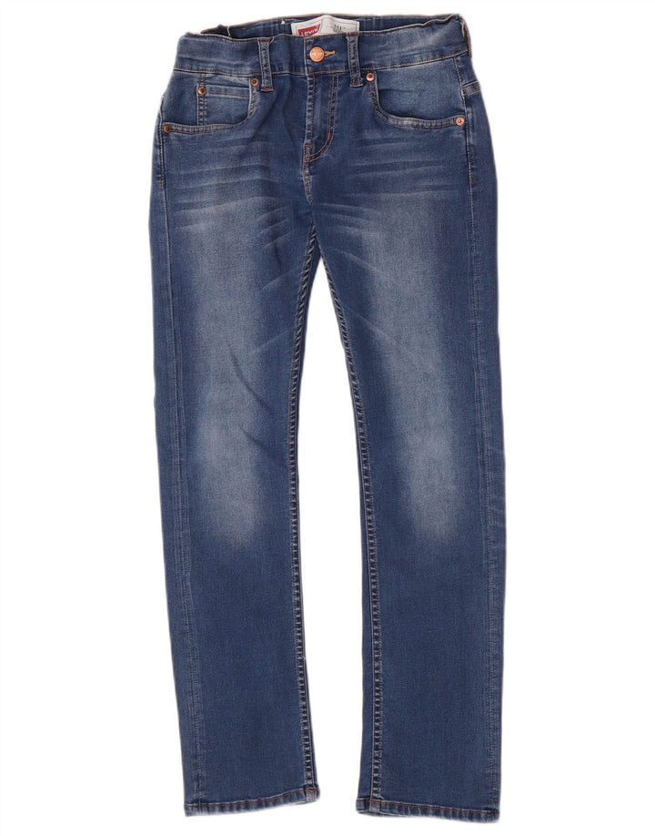 Levi's Jean Slim 511 Garçon 9-10 ans W24 L27 Bleu Coton