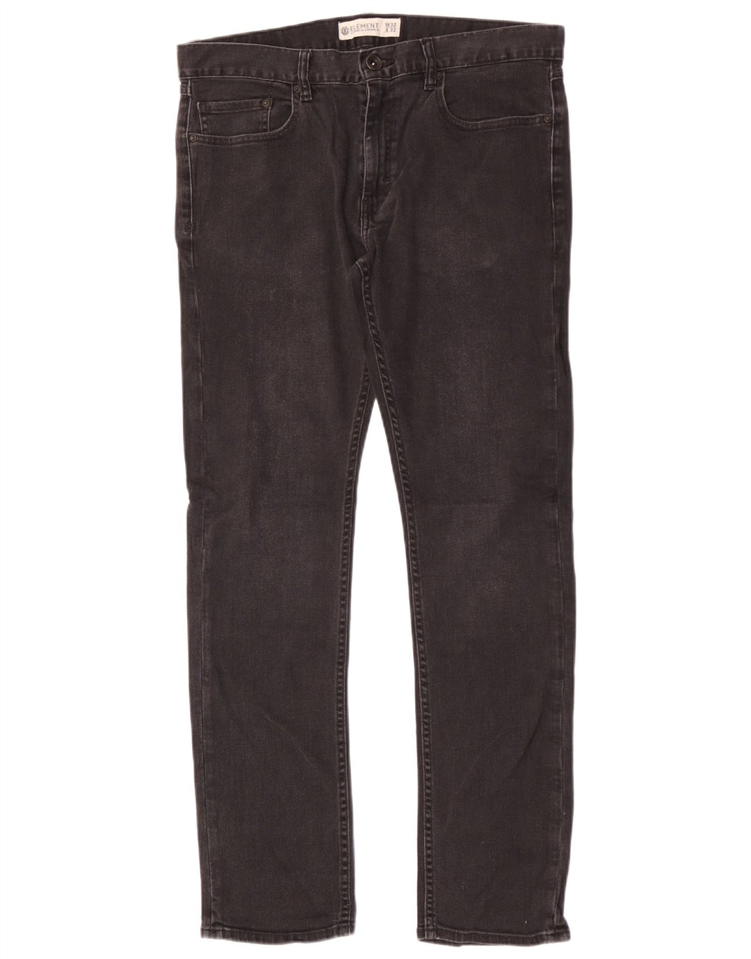 Element Jean Slim Homme W32 L32 Noir Coton