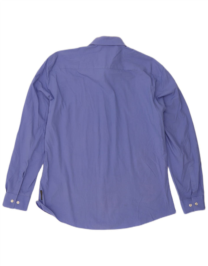 French Connection Chemise Homme XL Bleu Coton