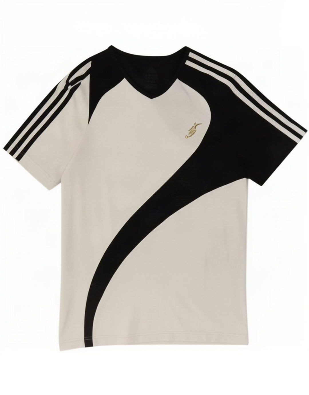 Adidas T-Shirt Homme Haut Petit Blanc Colourblock