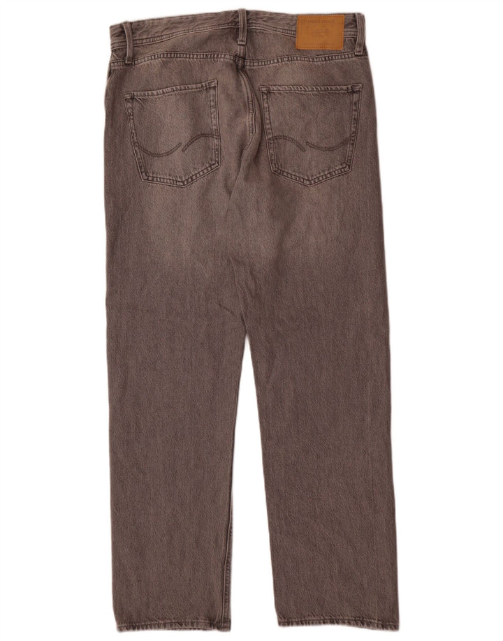 Jack & Jones Jean Slim Homme W33 L32 Gris Coton