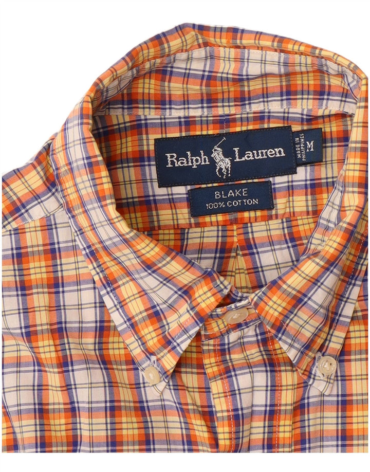 Ralph Lauren Chemise à Manches Courtes Blake Homme Carreau Multicolore Moyen