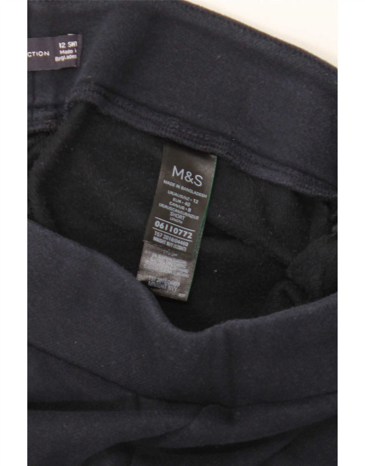 Marks & Spencer Leggings Femme UK 38 Bleu Marine Moyen Polyester