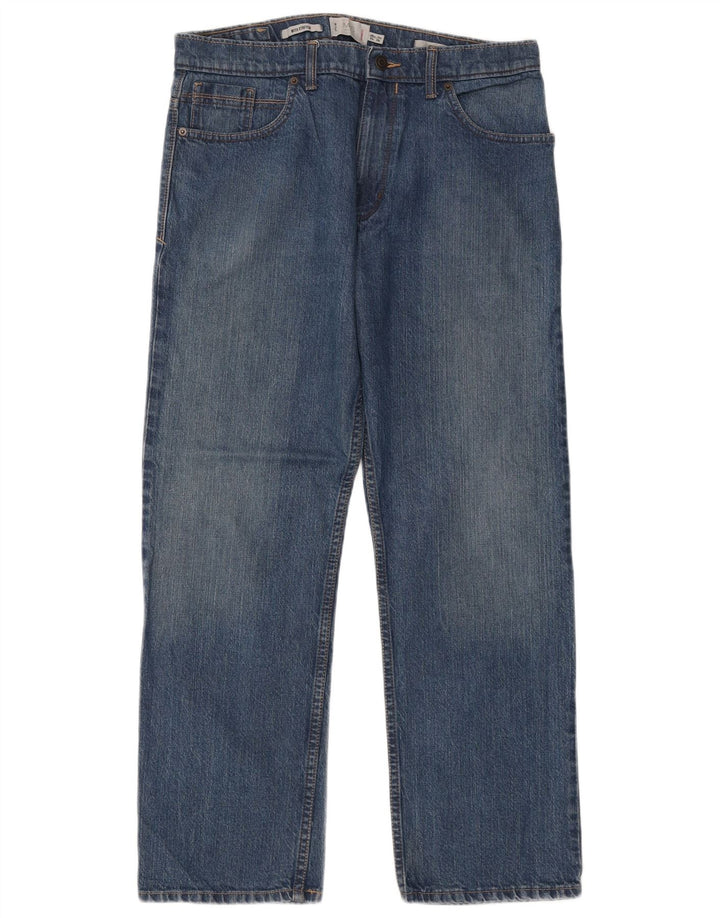 Marks & Spencer Jean droit homme W34 L29 bleu coton