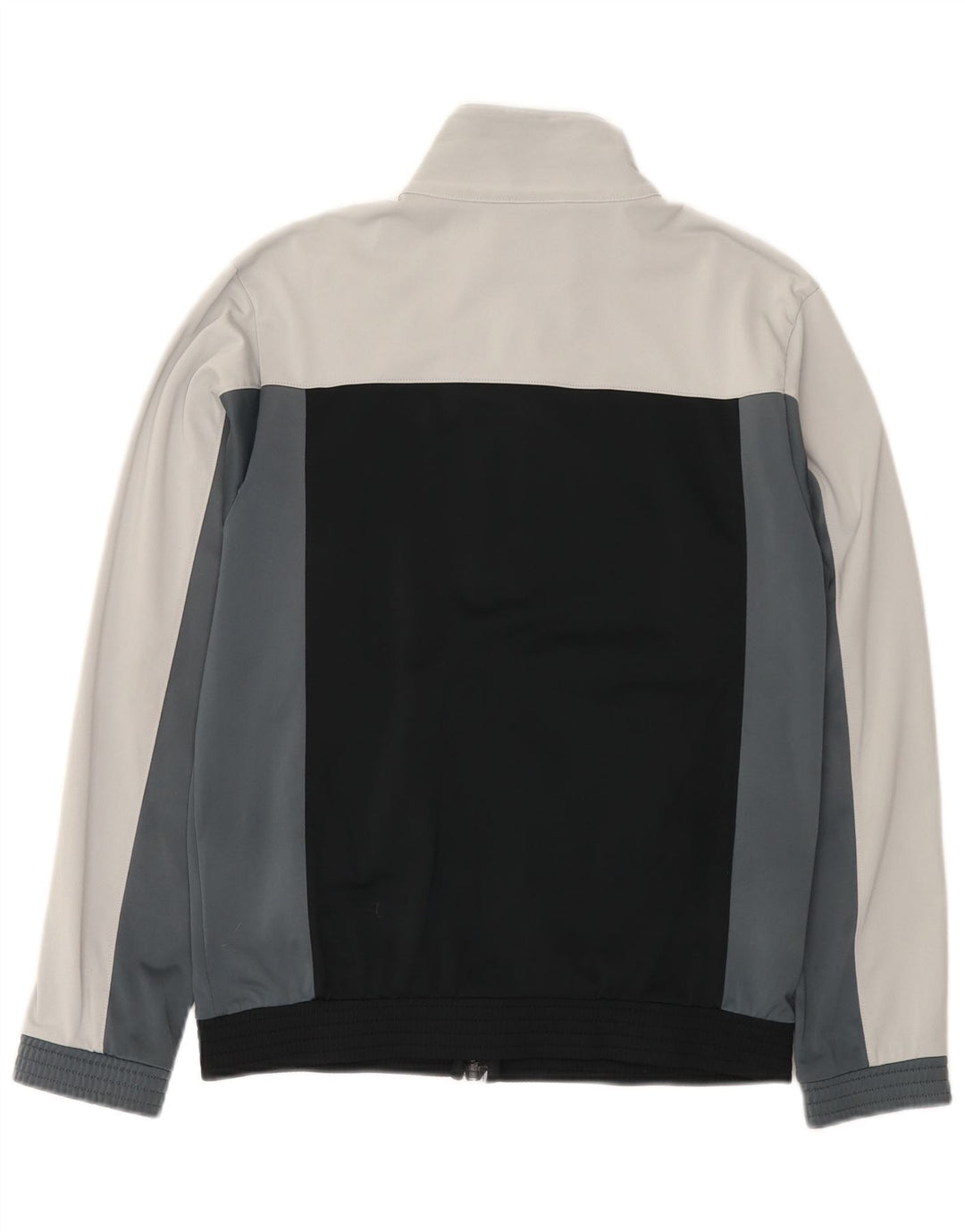 Champion Veste de Survêtement Homme Gris Moyen Polyester Colorblock