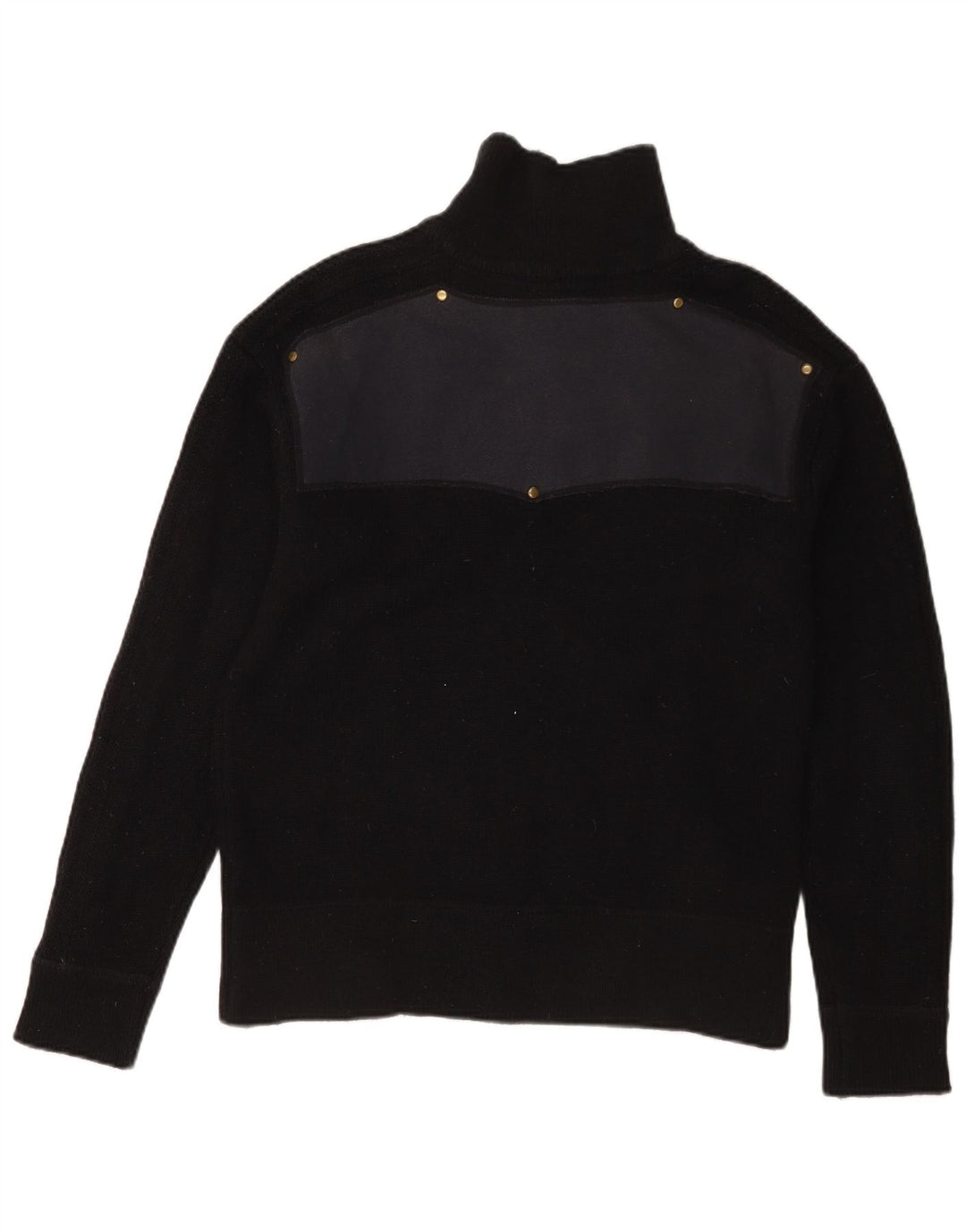 Dickies Pull Cardigan Graphique Homme Noir Moyen Laine Colorblock