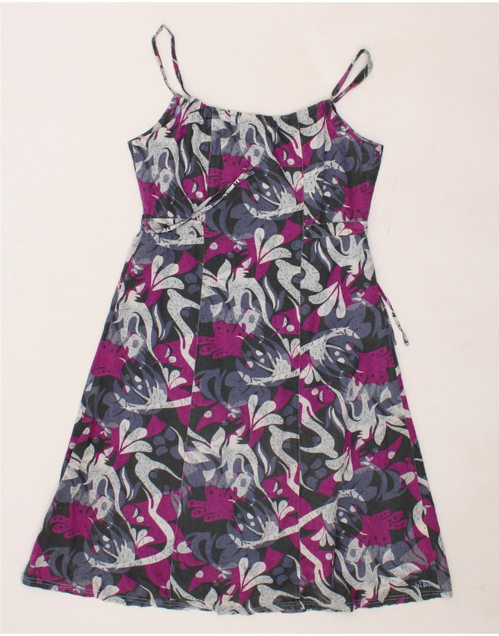 FAT FACE Womens Abstract Pattern Sundress UK 12 Medium Multicoloured Vintage Fat Face and Second-Hand Fat Face from Messina Hembry 