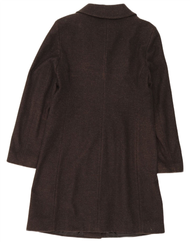 MEXX Womens Overcoat UK 16 Large  Grey Wool