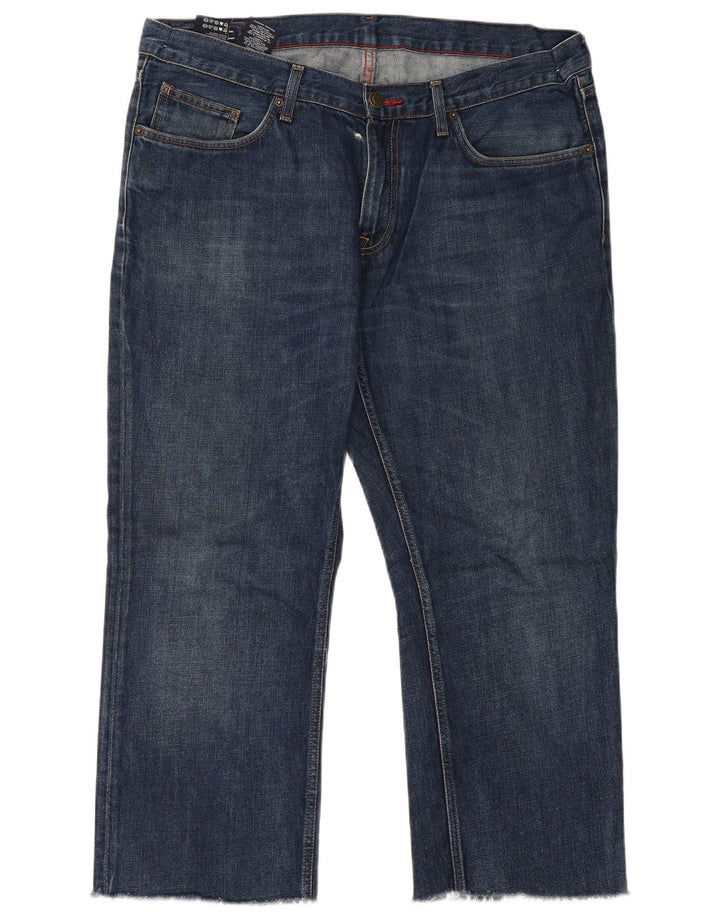 Tommy Hilfiger Jean court W38 L25 pour homme en coton bleu