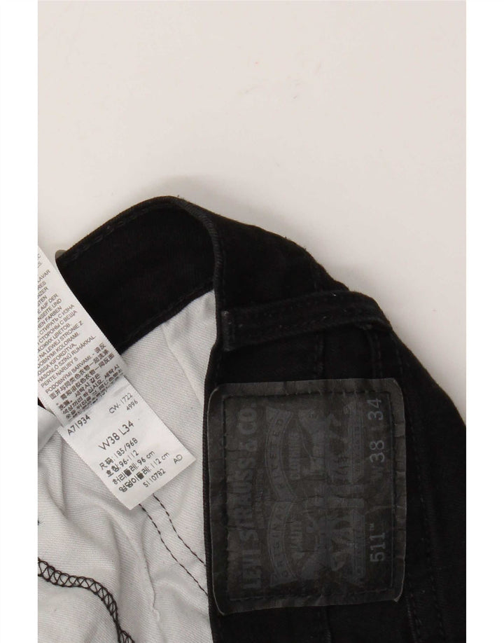 Levi's Jean Slim 511 Homme W38 L34 Noir Coton