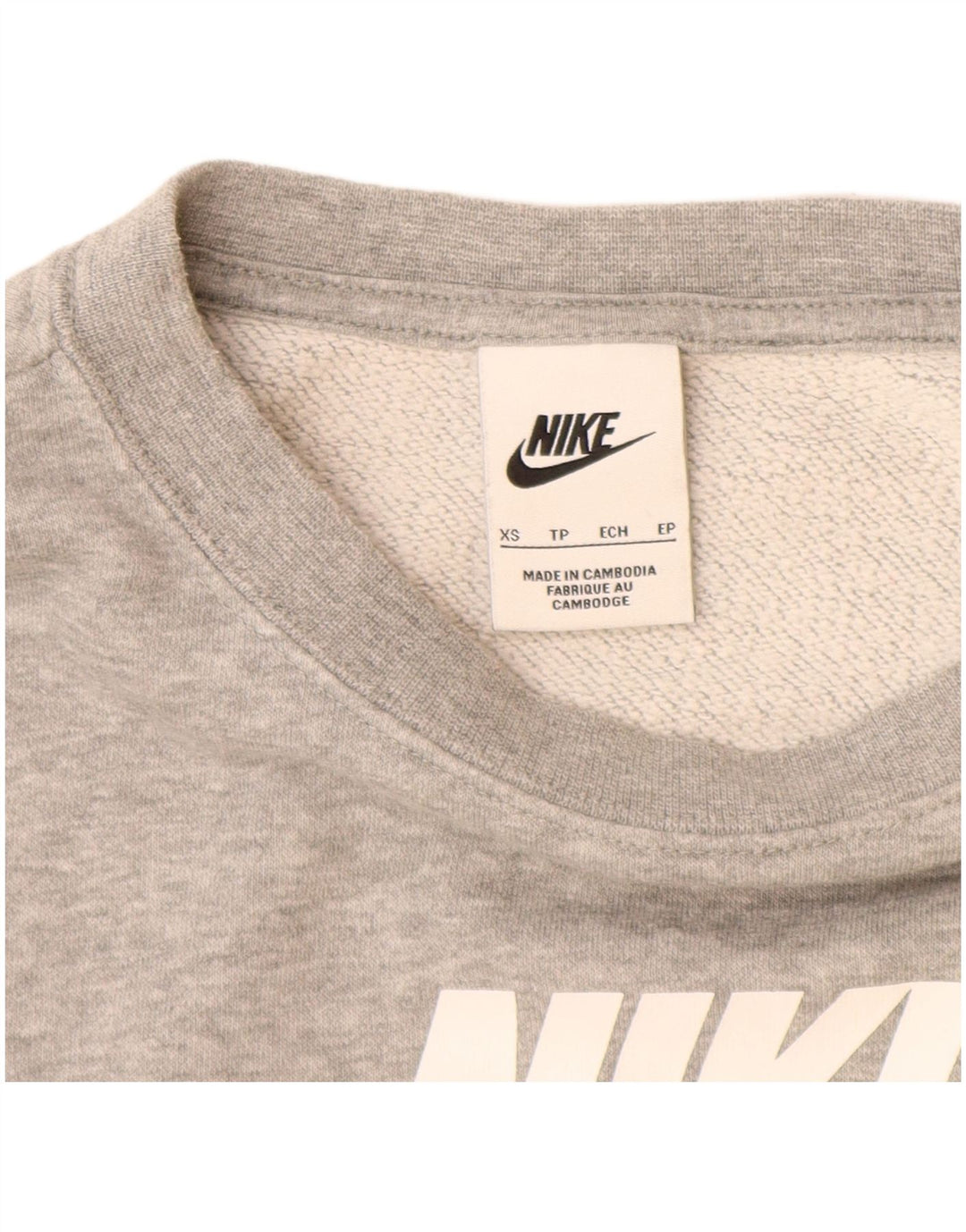 NIKE Sweat-shirt graphique pour homme XS Gris