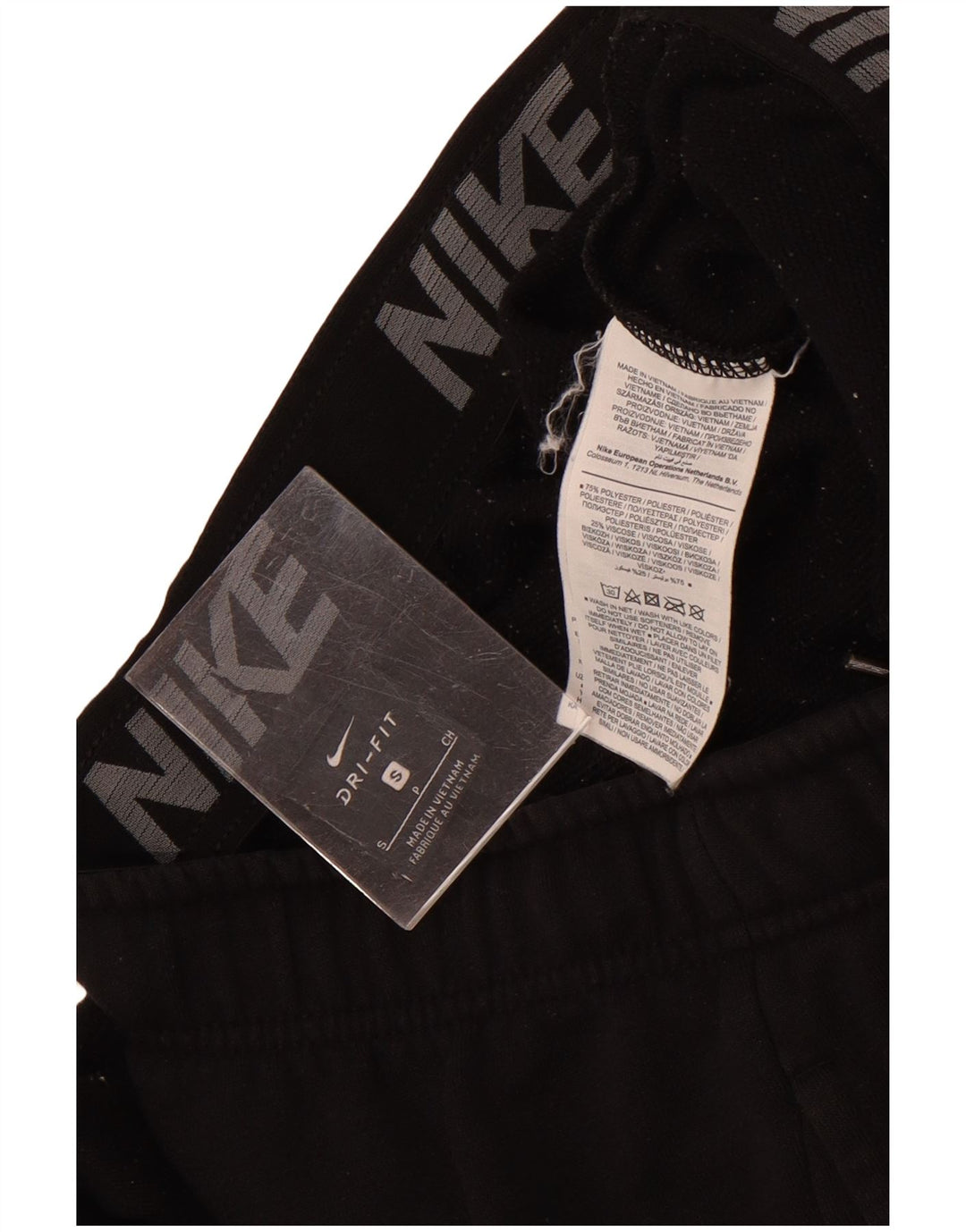 Nike Pantalon de survêtement Dri Fit pour homme Taille S Noir Polyester