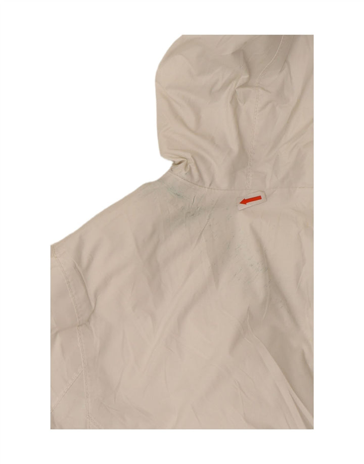 K-WAY Veste matelassée réversible à capuche fille 8-9 ans Blanc Polyamide