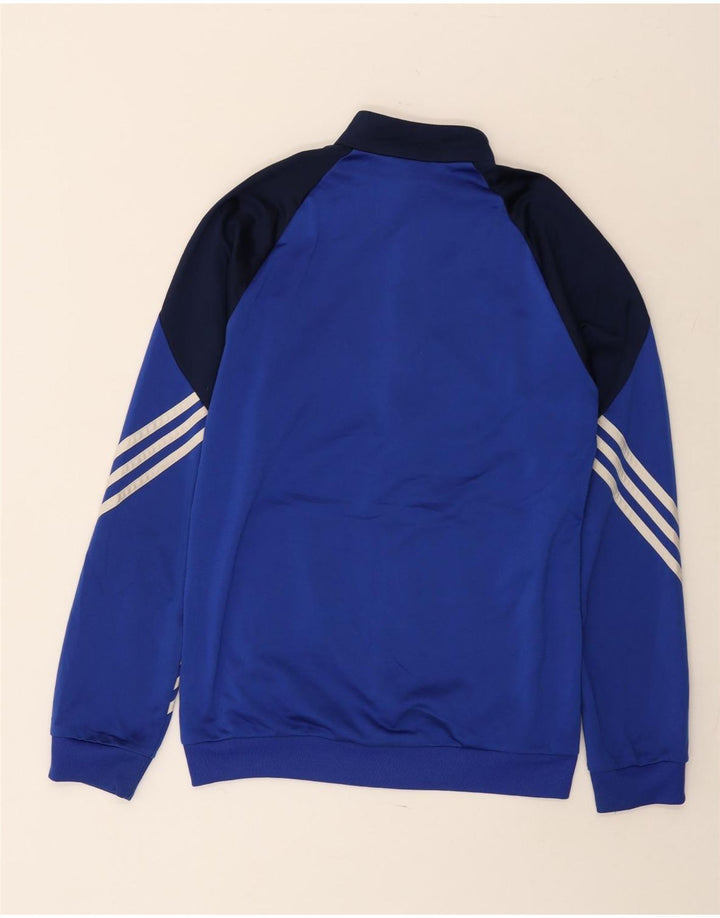 Adidas Veste de survêtement pour homme Petit Bleu Colorblock Polyester