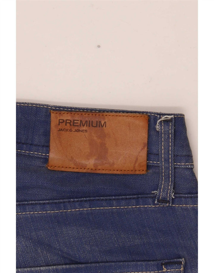 Jack & Jones Jean Droit W32 L36 Homme Bleu